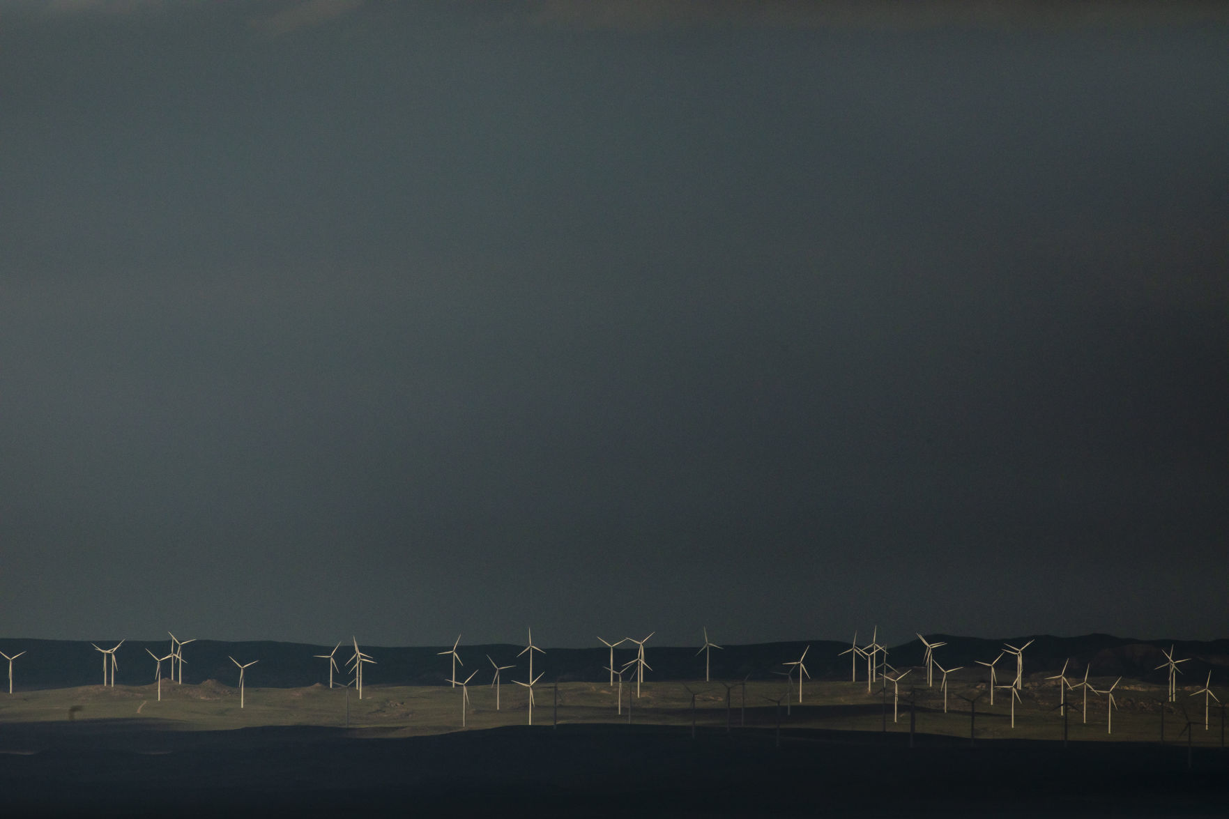 wind turbines